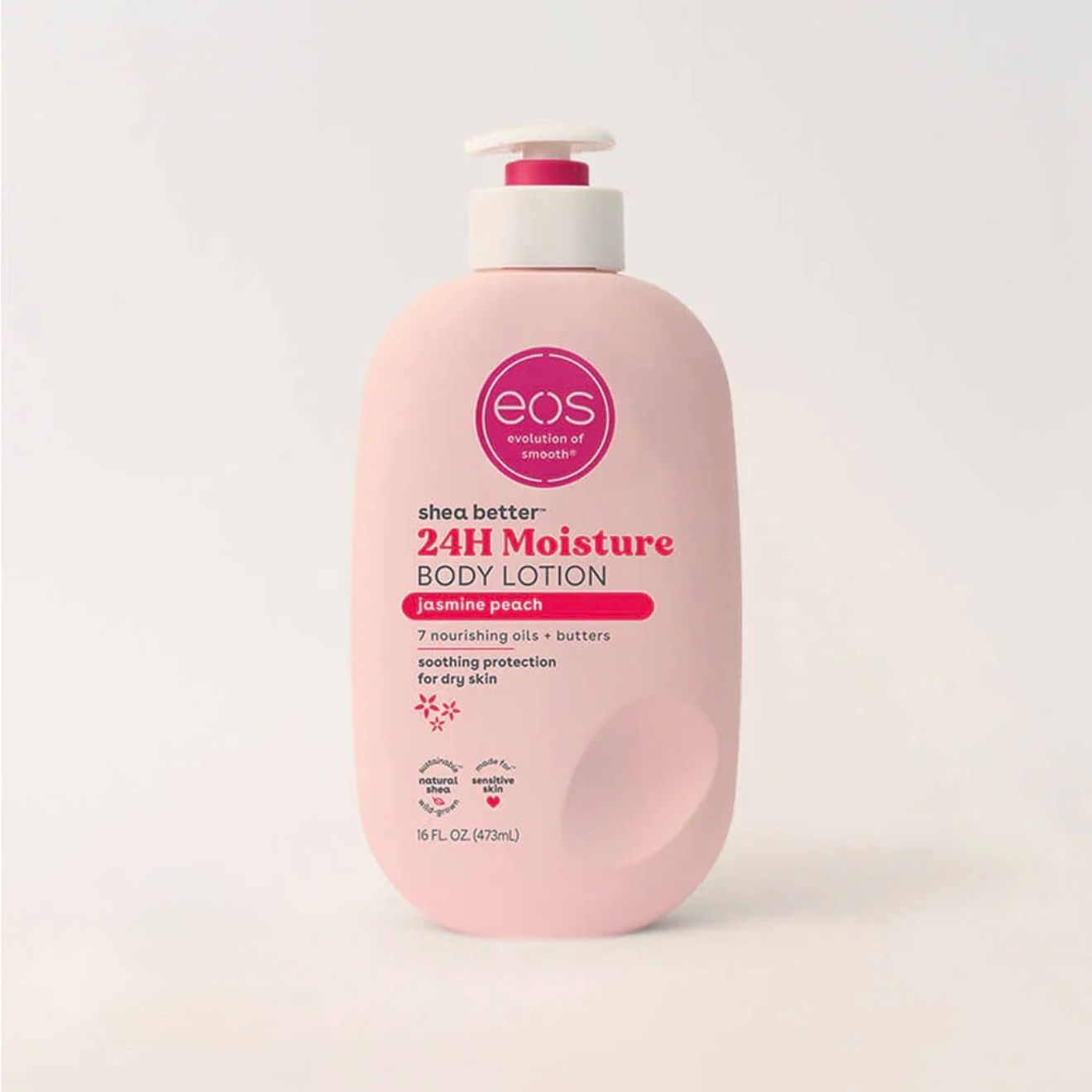 eos Jasmine Peach Body Lotion