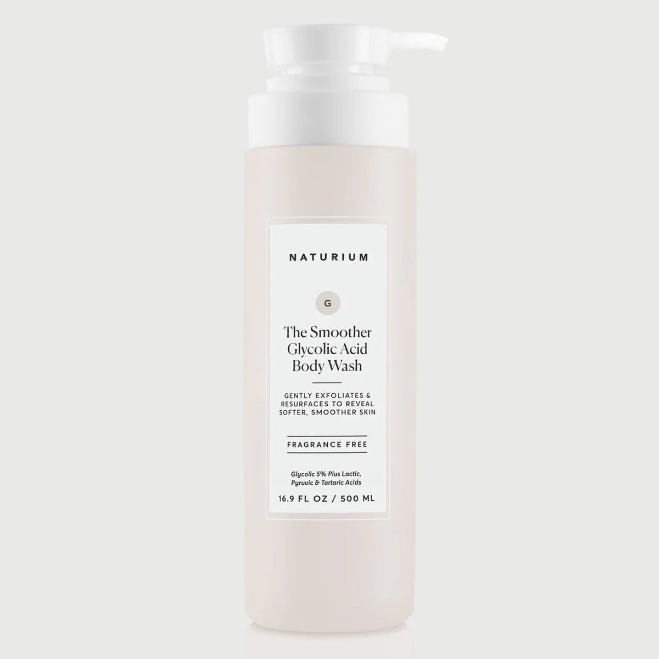 Naturium The Smoother Glycolic Acid Exfoliating Body Wash 