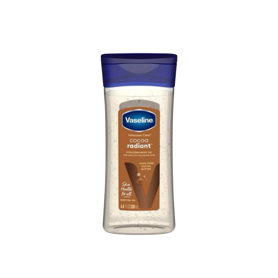 Vaseline Intensive Care Cocoa Radiant Body Gel Oil Scented 