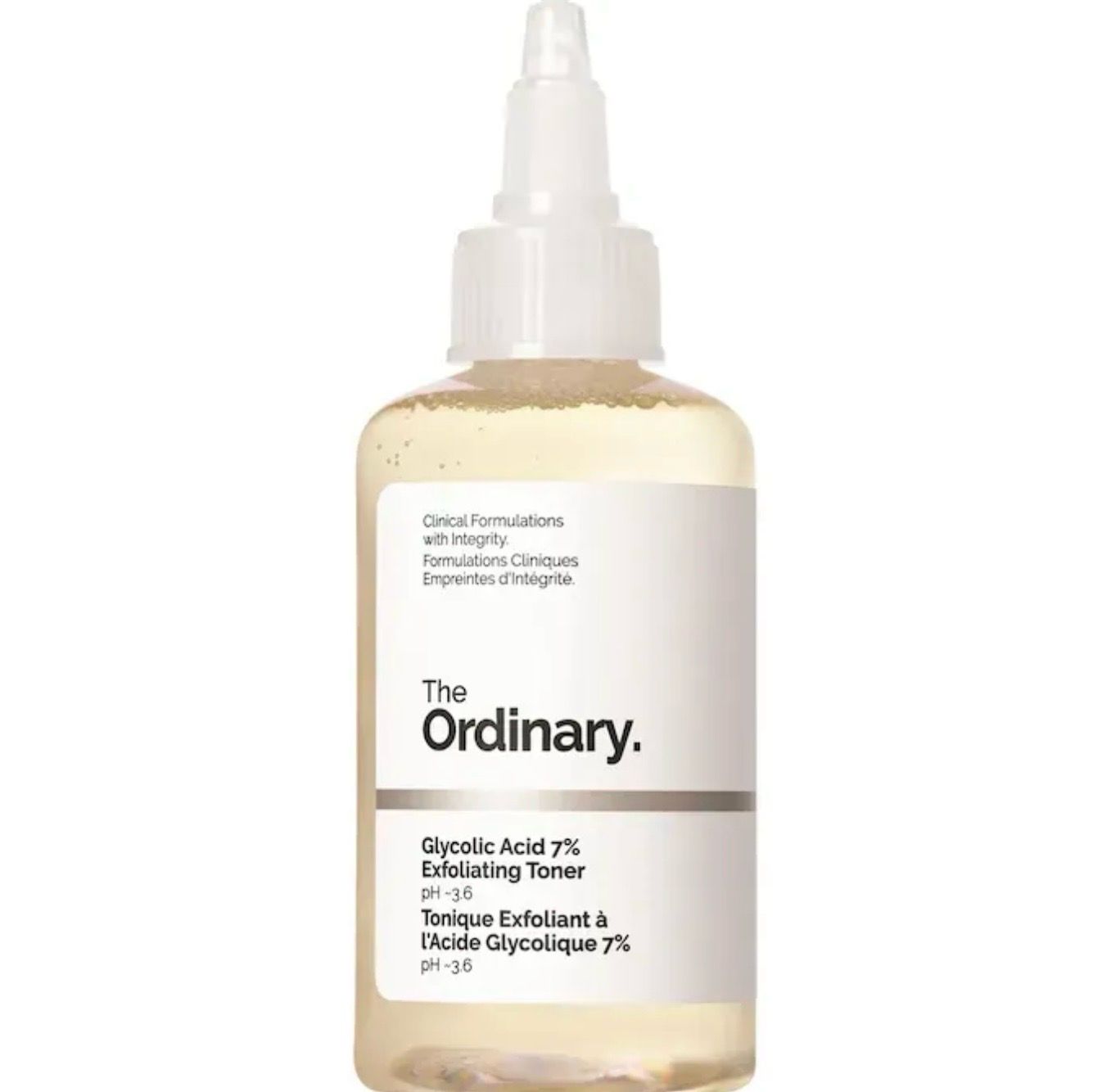The Ordinary Travel size Glycolic Acid 7% Exfoliating Toner - 100ml