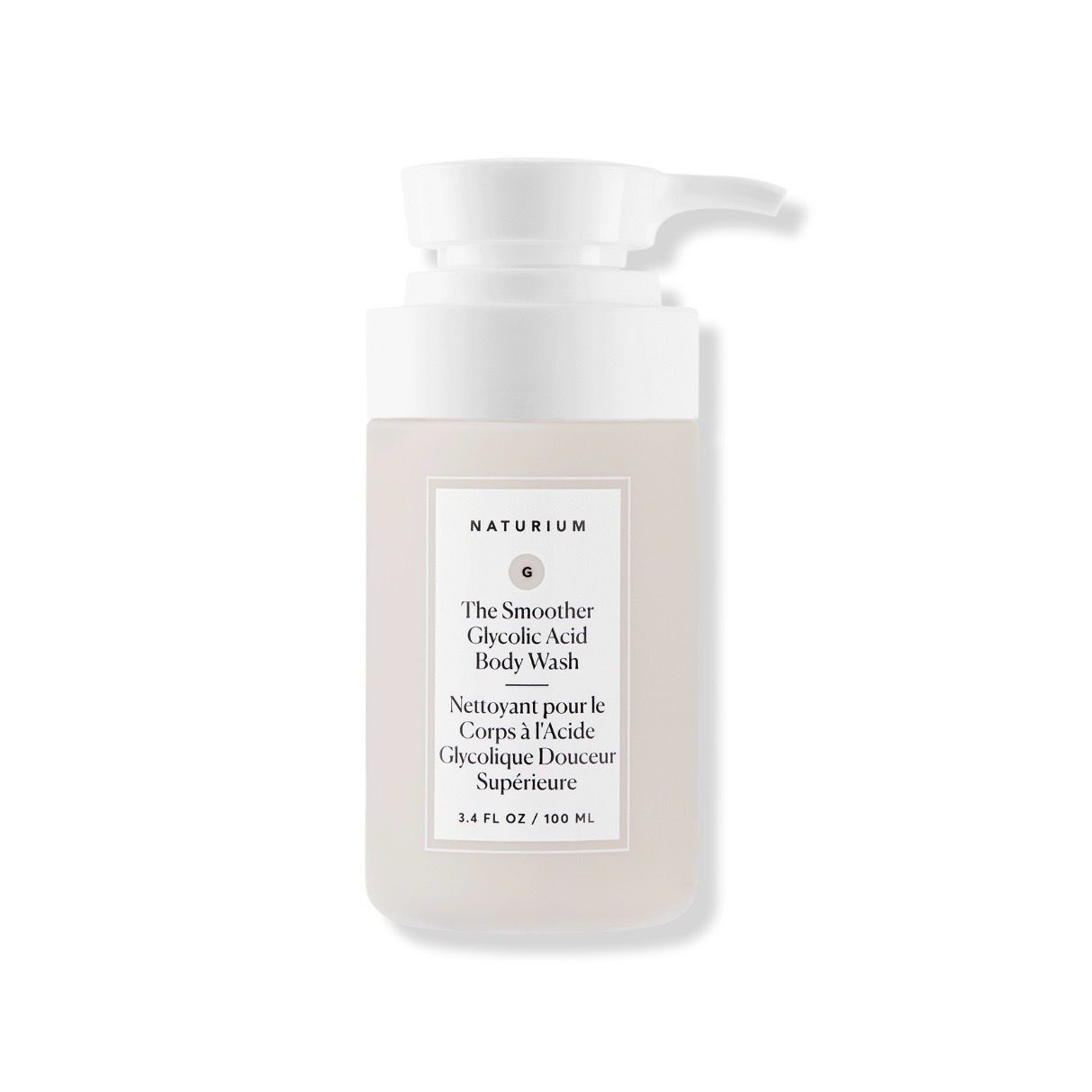 Naturium Mini The Smoother Glycolic Acid Exfoliating Body Wash - Trial Size