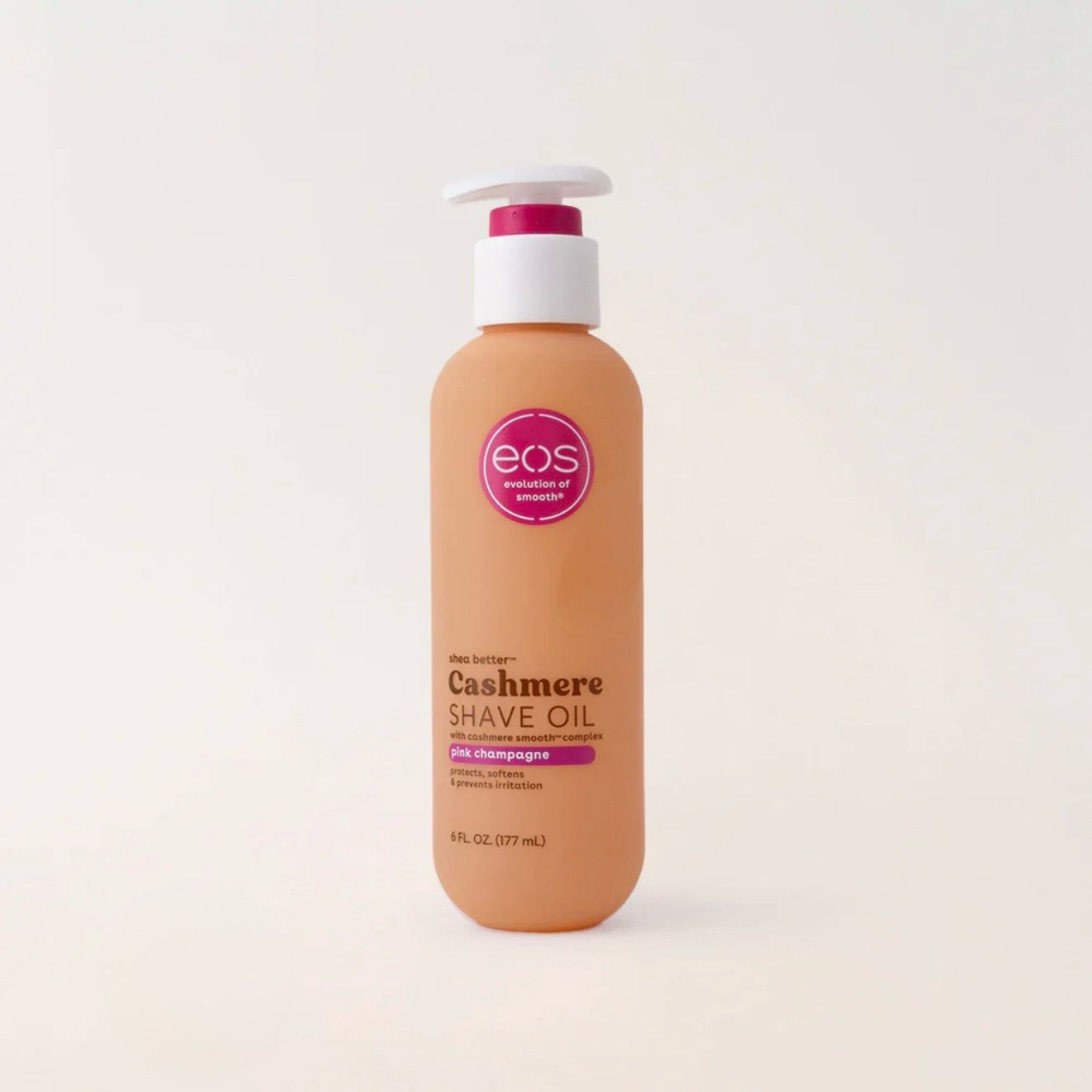 eos Pink Champagne Shave Oil