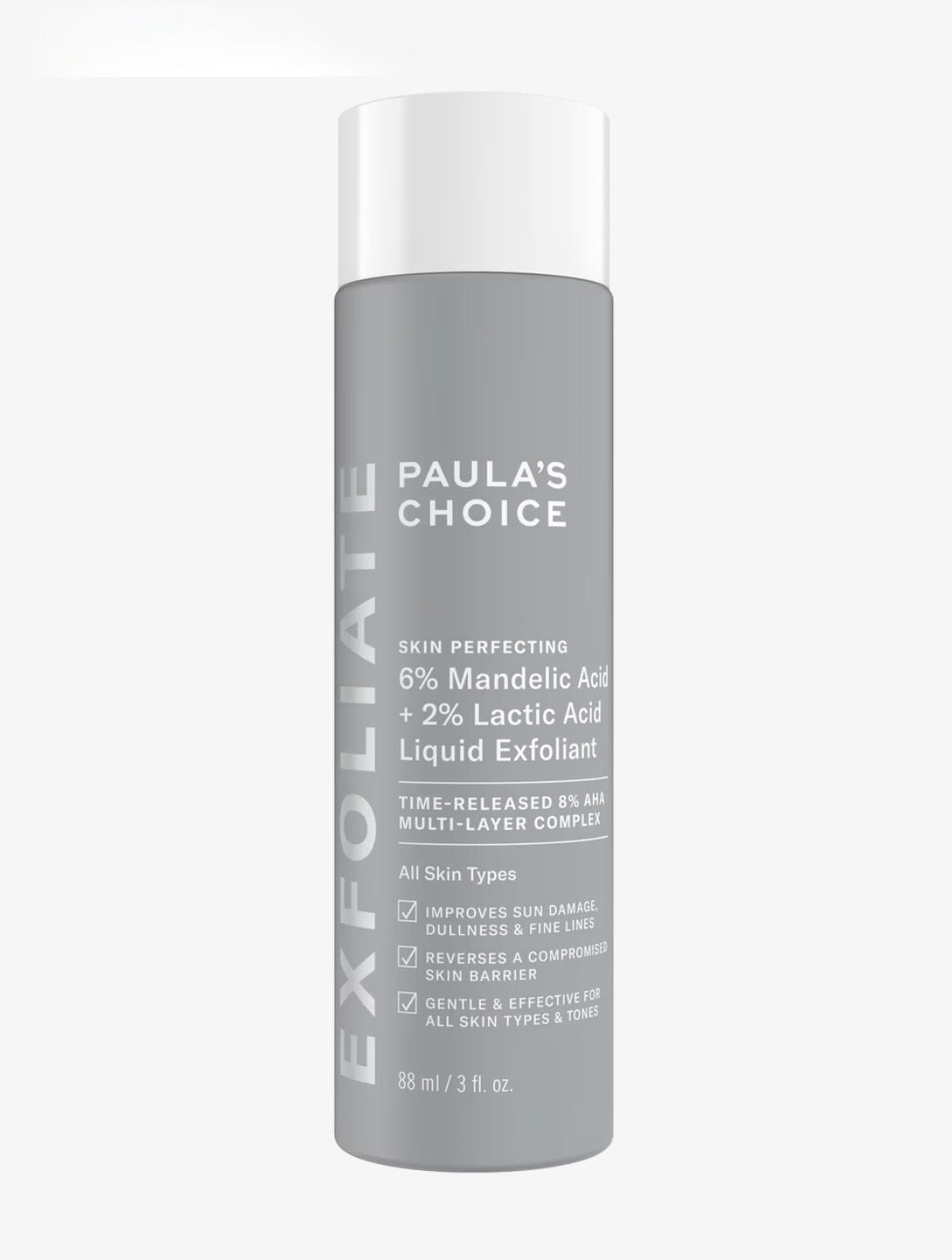 Paula's Choice 6% Mandelic Acid + 2% Lactic Acid Liquid Exfoliant - 88ml