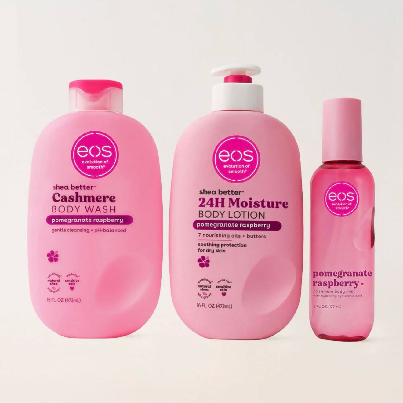 EOS Valentine’s Day Gift Set - Pomegranate Raspberry