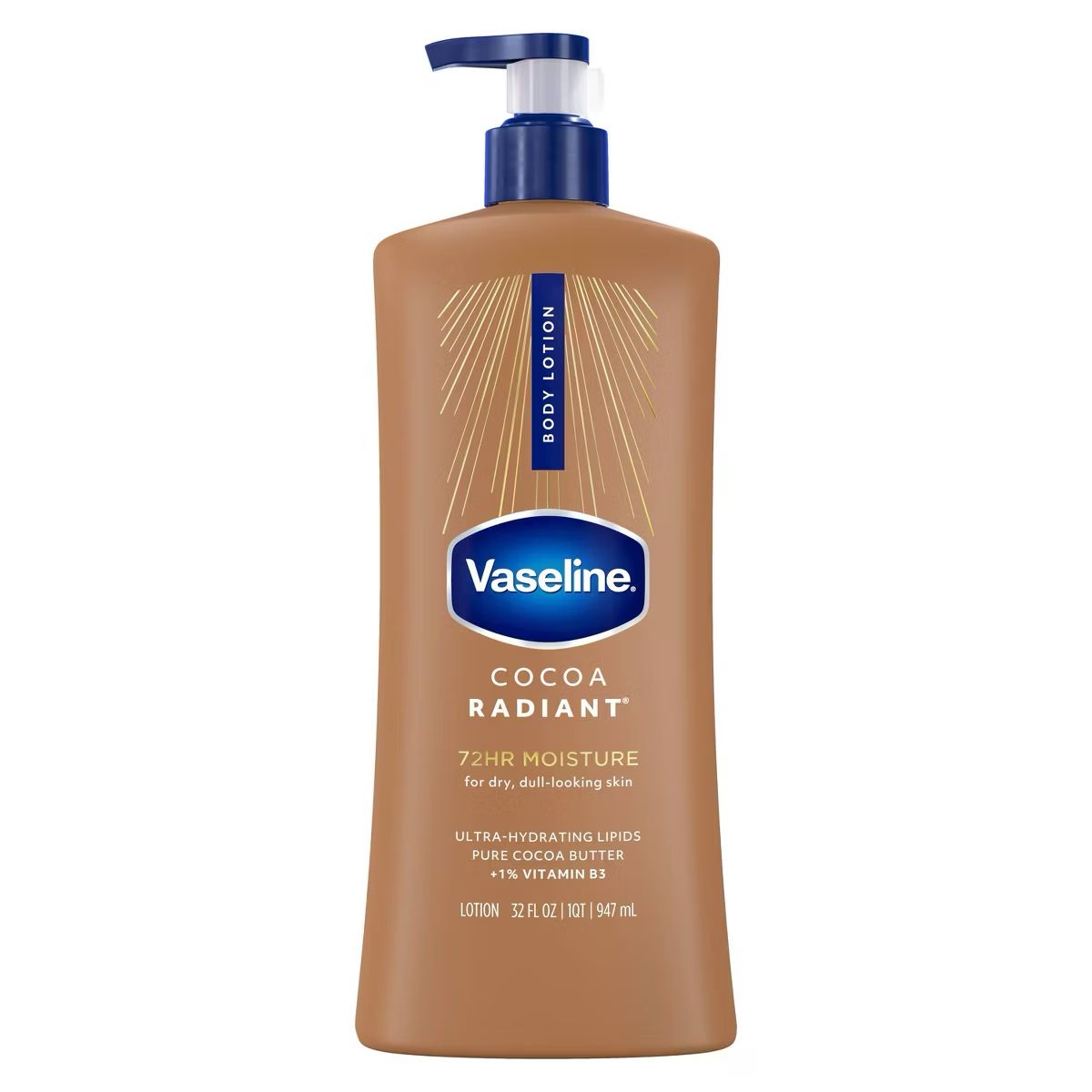 Vaseline Intensive Care Moisturizing Body Lotion with Cocoa Butter Cocoa Radiant