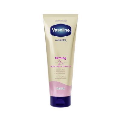 Vaseline Radiant X Firming Coconut Oil, Pro-Retinol &amp; Niacinamide Body Lotion for Dry Skin