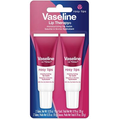 Vaseline Lip Therapy Travel Size Rosy Lip Balm - 2pk