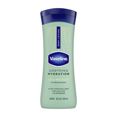 Vaseline Intensive Care Moisturizing Ceramide Body Lotion with Aloe Vera Soothing Hydration