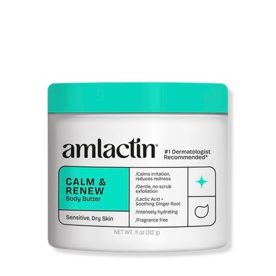 AmLactin Calm and Renew AHA Body Lotion for Sensitive and Dry Skin