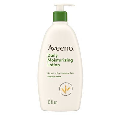 Aveeno Daily Moisturizing Lotion For Dry Skin - Fragrance-Free 18 fl oz