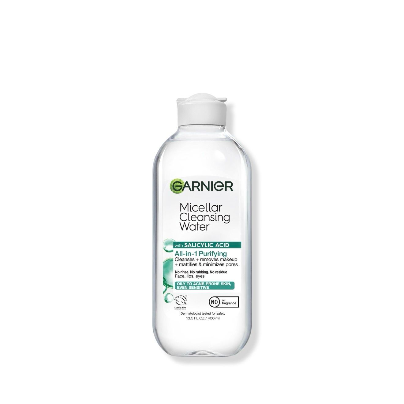 Garnier SkinActive Micellar Cleansing Water and Makeup Remover with Salicylic Acid