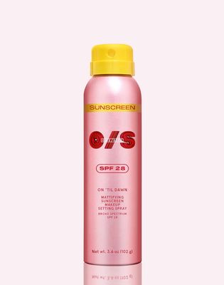 One/Size On ‘Til Dawn Mattifying Sunscreen Makeup Setting Spray SPF 28 Full-Sized