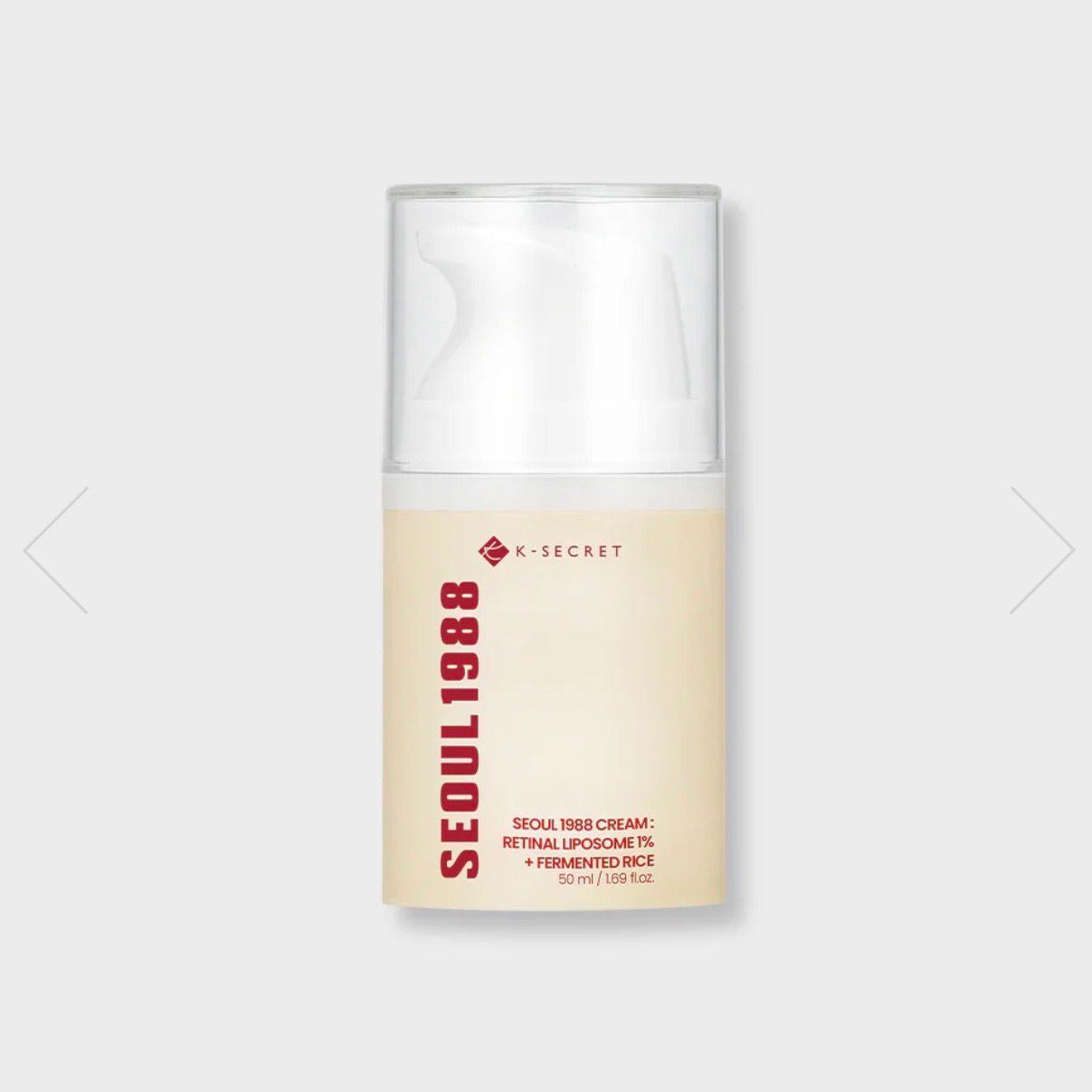 KSECRET SEOUL 1988 Cream: Retinal Liposome 1% + Fermented Rice