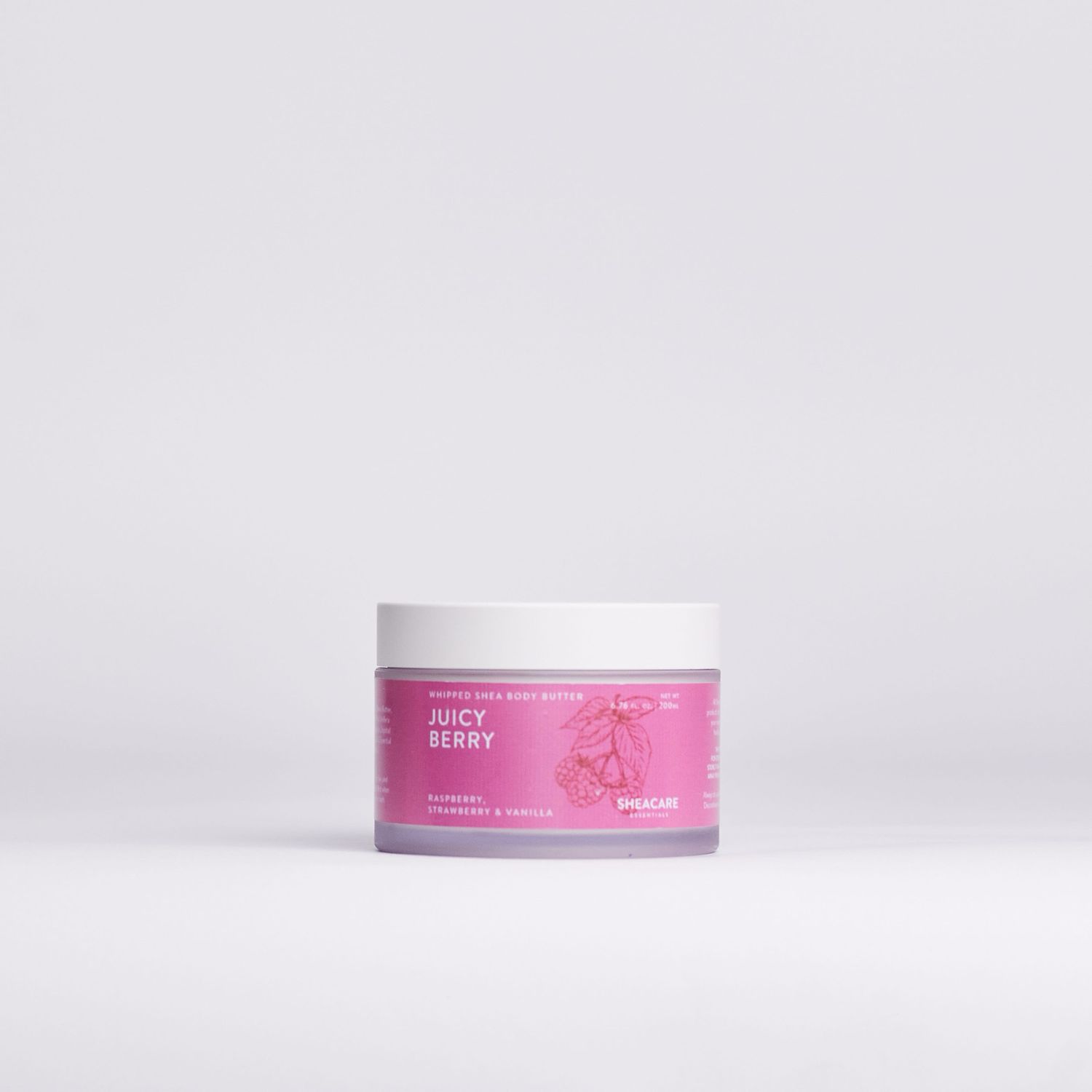 Sheacare Essentials Whipped Shea Body Butter - Juicy Berry 200ml