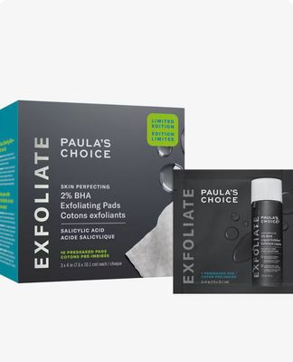 Paula's Choice Skin Perfecting 2% BHA Exfoliating Toner Pads for Clear Skin