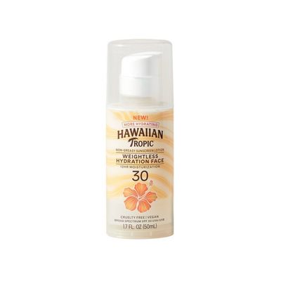 Hawaiian Tropic Silk Hydration Weightless Face Sunscreen - SPF 30