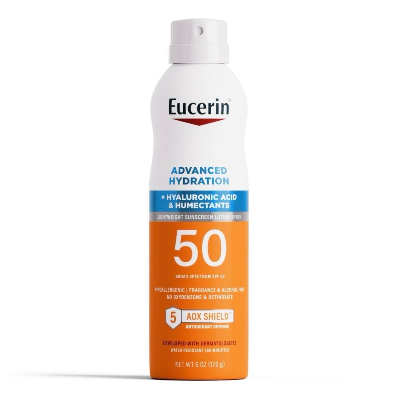 Eucerin Advanced Hydration Sunscreen Spray - SPF 50