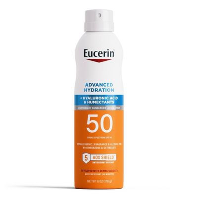 Eucerin Advanced Hydration Sunscreen Spray - SPF 50