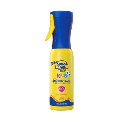 Banana Boat Kids' 360 Coverage Advanced Control Mist Sunscreen Sprayer - SPF 50