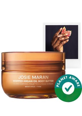 Josie Maran Whipped Argan Oil Refillable Firming Body Butter Jar - Bohemian Fig