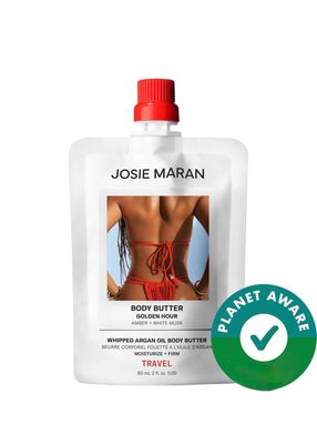 Josie Maran Whipped Argan Oil Refillable Firming Body Butter Jar - Golden Hour