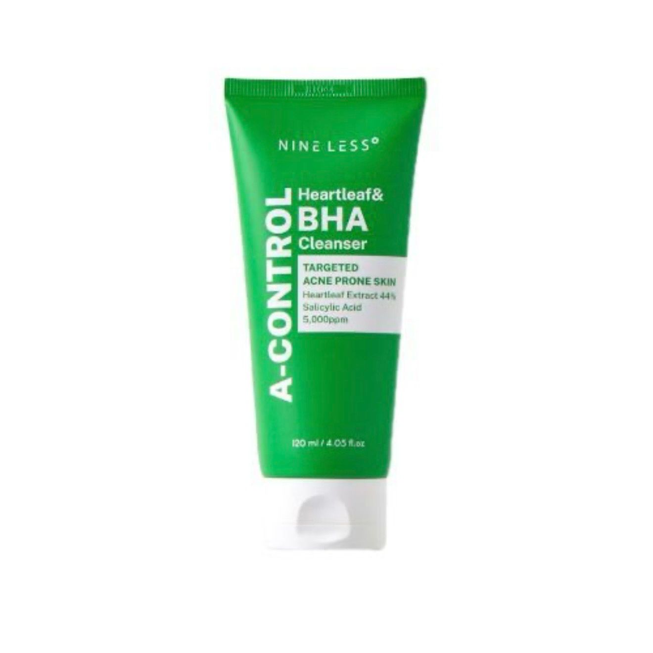 Nineless Heartleaf &amp; BHA Foam Cleanser 120ml