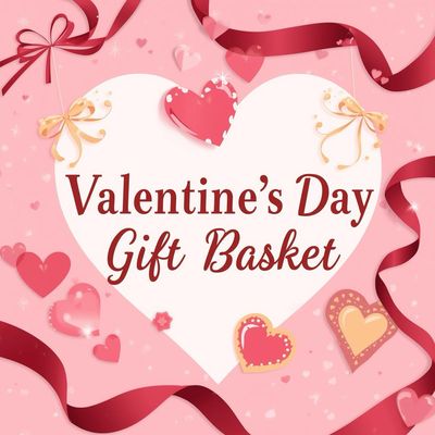 Valentine’s Day 1.5k Gift Basket 💕
