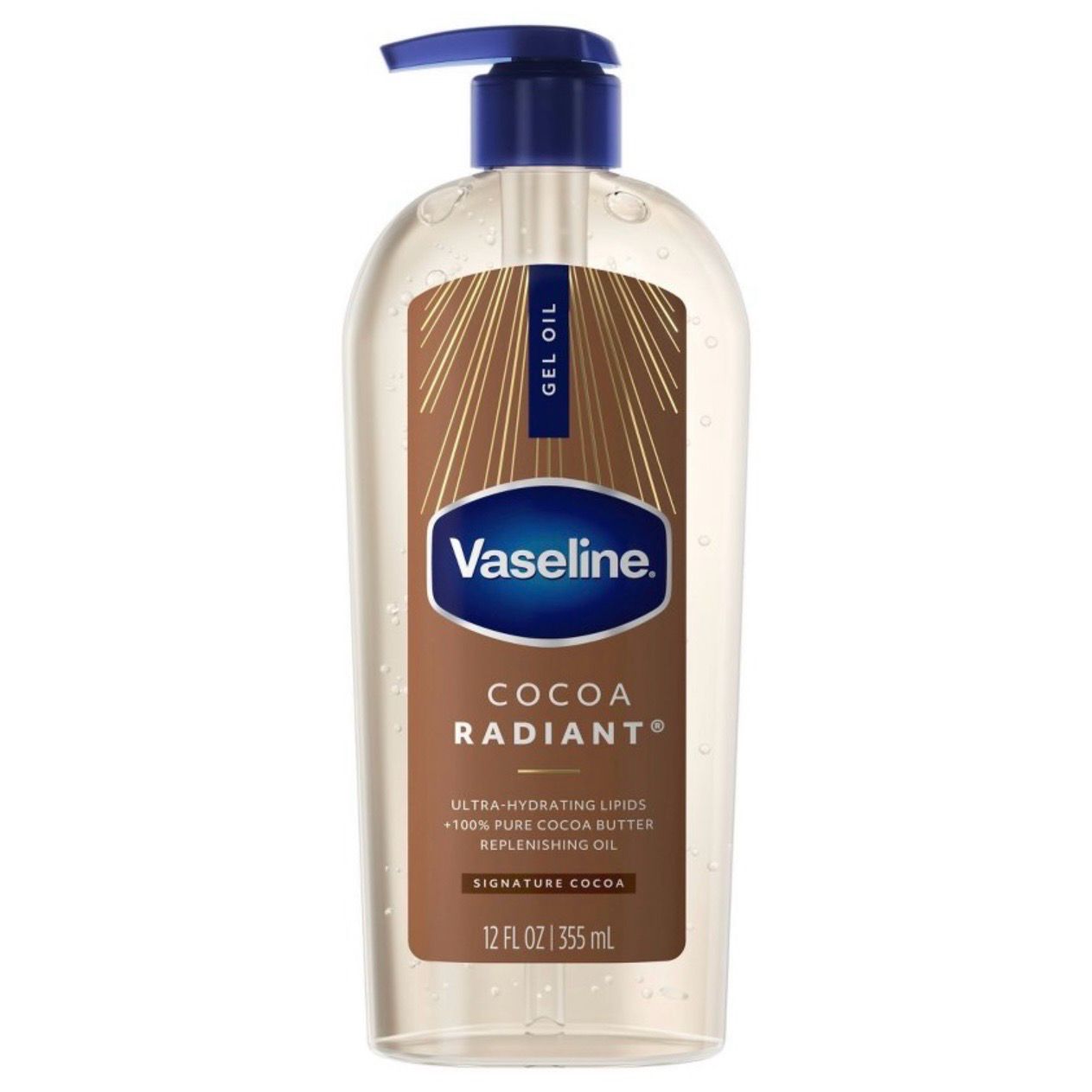 Vaseline Intensive Care Cocoa Radiant Gel Body Oil