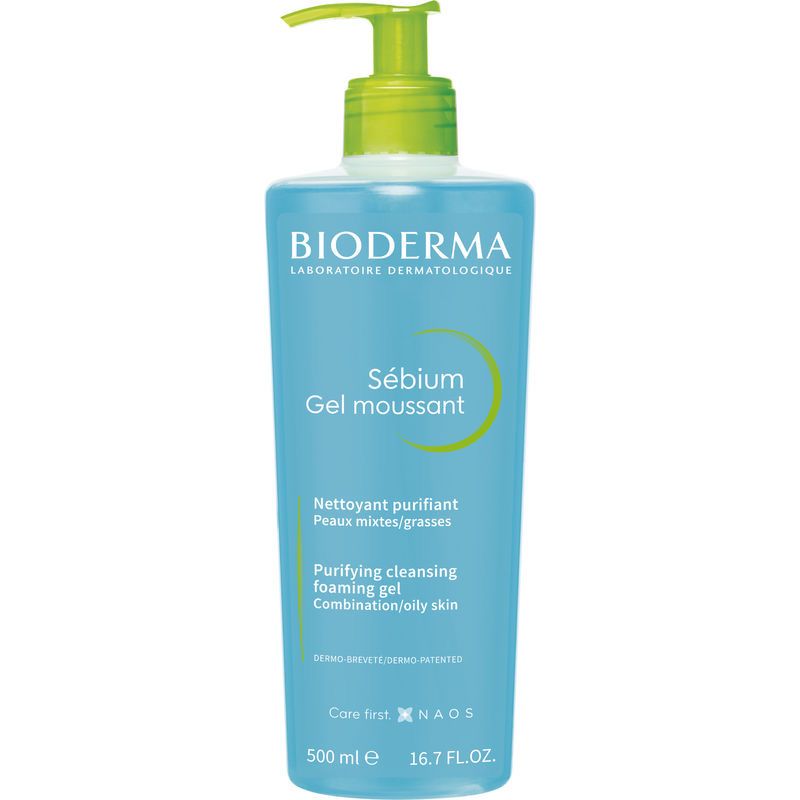 Bioderma Sebium Gel Moussant 500Ml