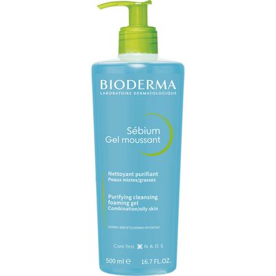 Bioderma Sebium Gel Moussant 500Ml