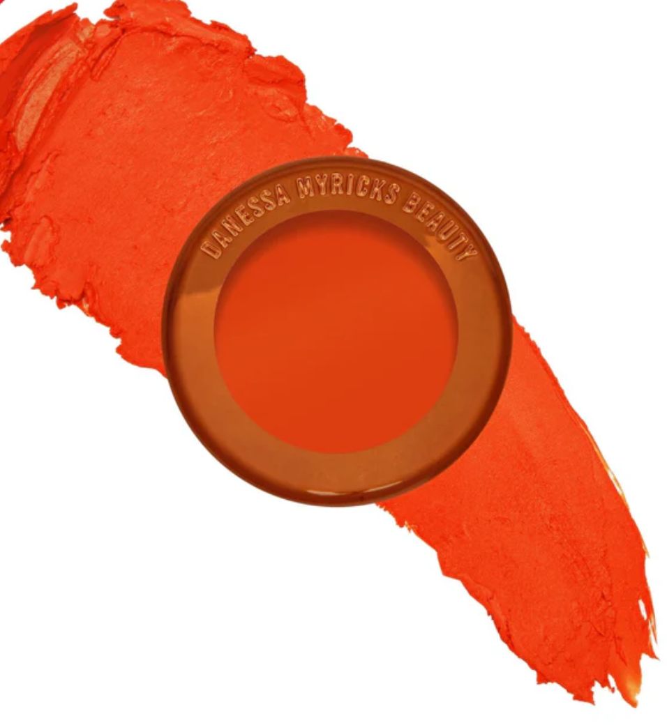 Danessa Yummy Skin Blurring Balm Powder Flushed - Golden Hour - Vivid Orange Nectar