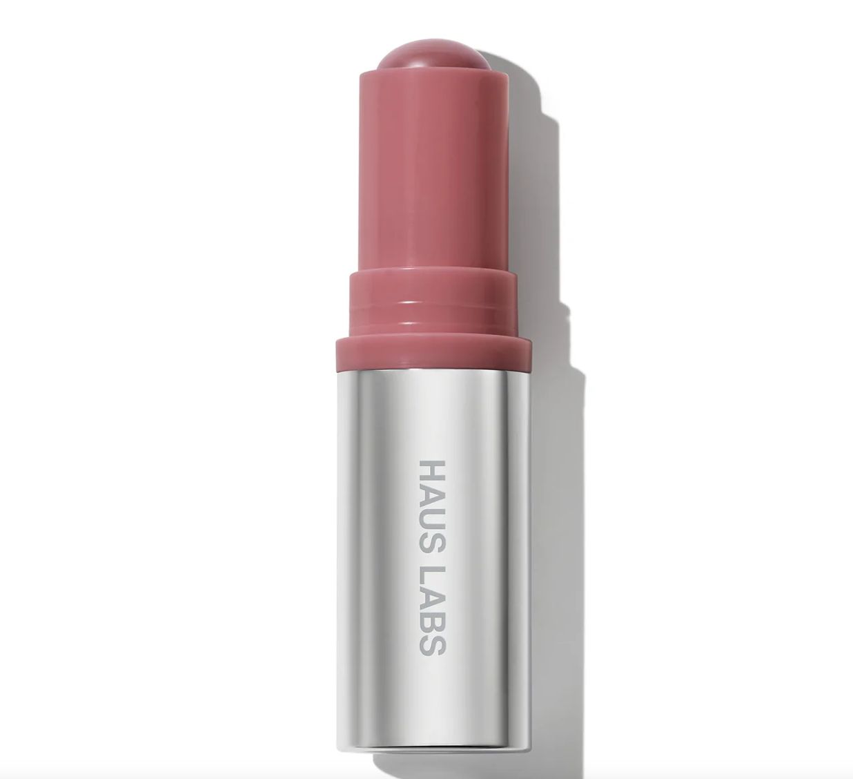 Haus Labs Color Fuse Glassy Blush Balm Stick - Glassy Hibiscus 