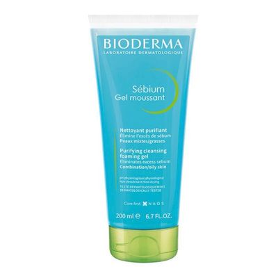 Bioderma Sebium Gel Moussant 200Ml