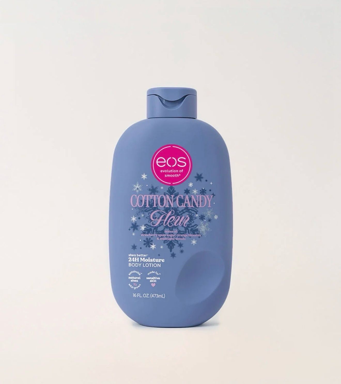 eos Holiday Body Lotion - Cotton Candy Fleur