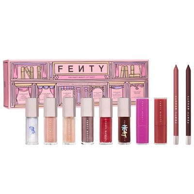 #Fenty Beauty - Lip Vault 10-Piece Lip Gloss - Liner Set