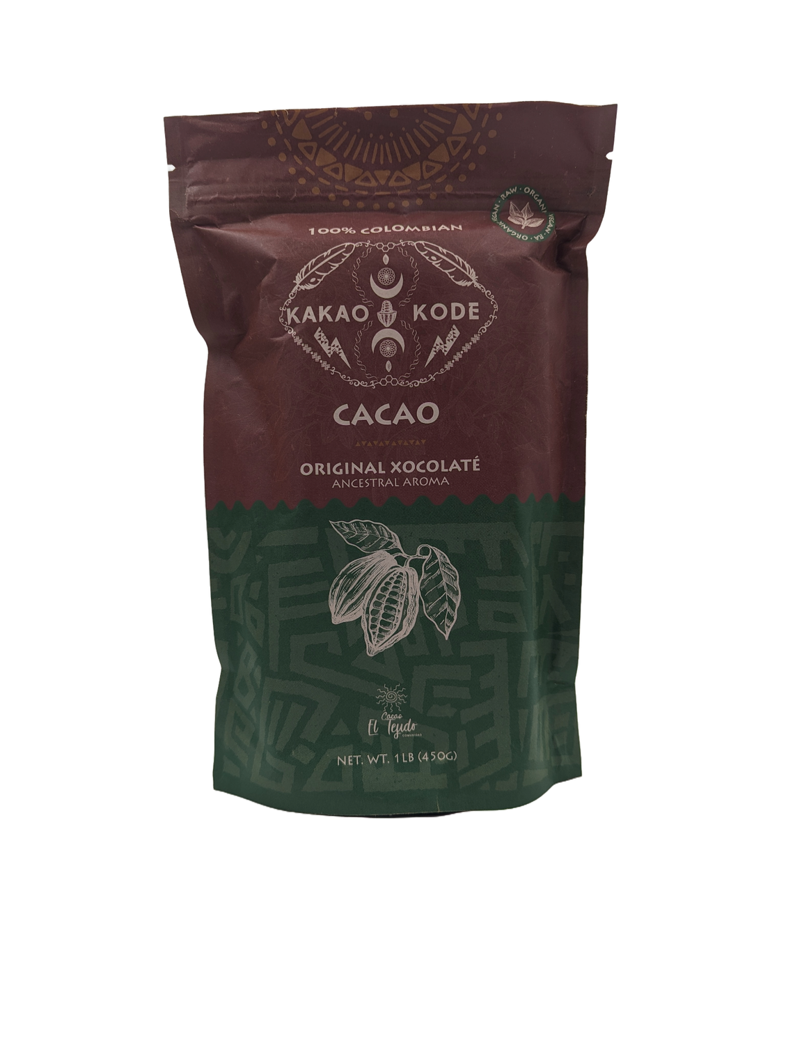 Kakao Kode Crillo Cacao - 1lb Bar