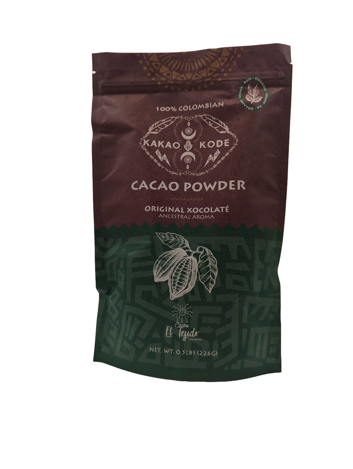 KakaoKode Crillo Cacao Powder - 1/2 lb
