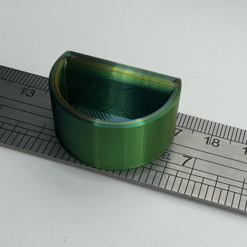Half Round Feeding Dish
