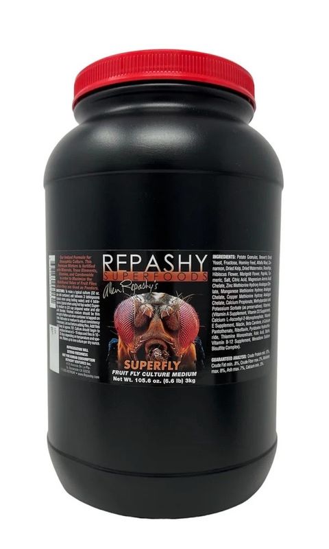 Repashy SuperFly 6.6lbs . (Shipping charges will be calculated and billed separately. Please contact us before placing an order to obtain a quote!)