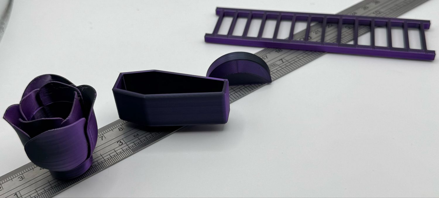 Black/Purple Decor Kit