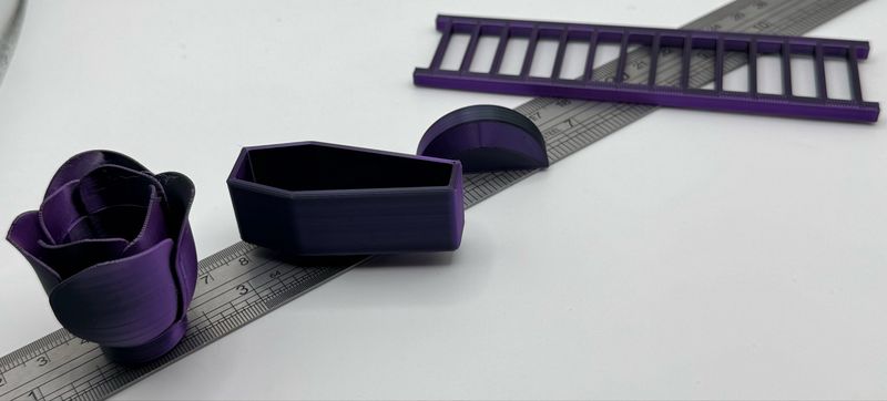 Black/Purple Decor Kit