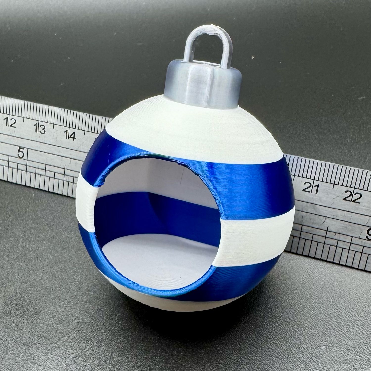 Christmas Ornament Hide (2 Tone)