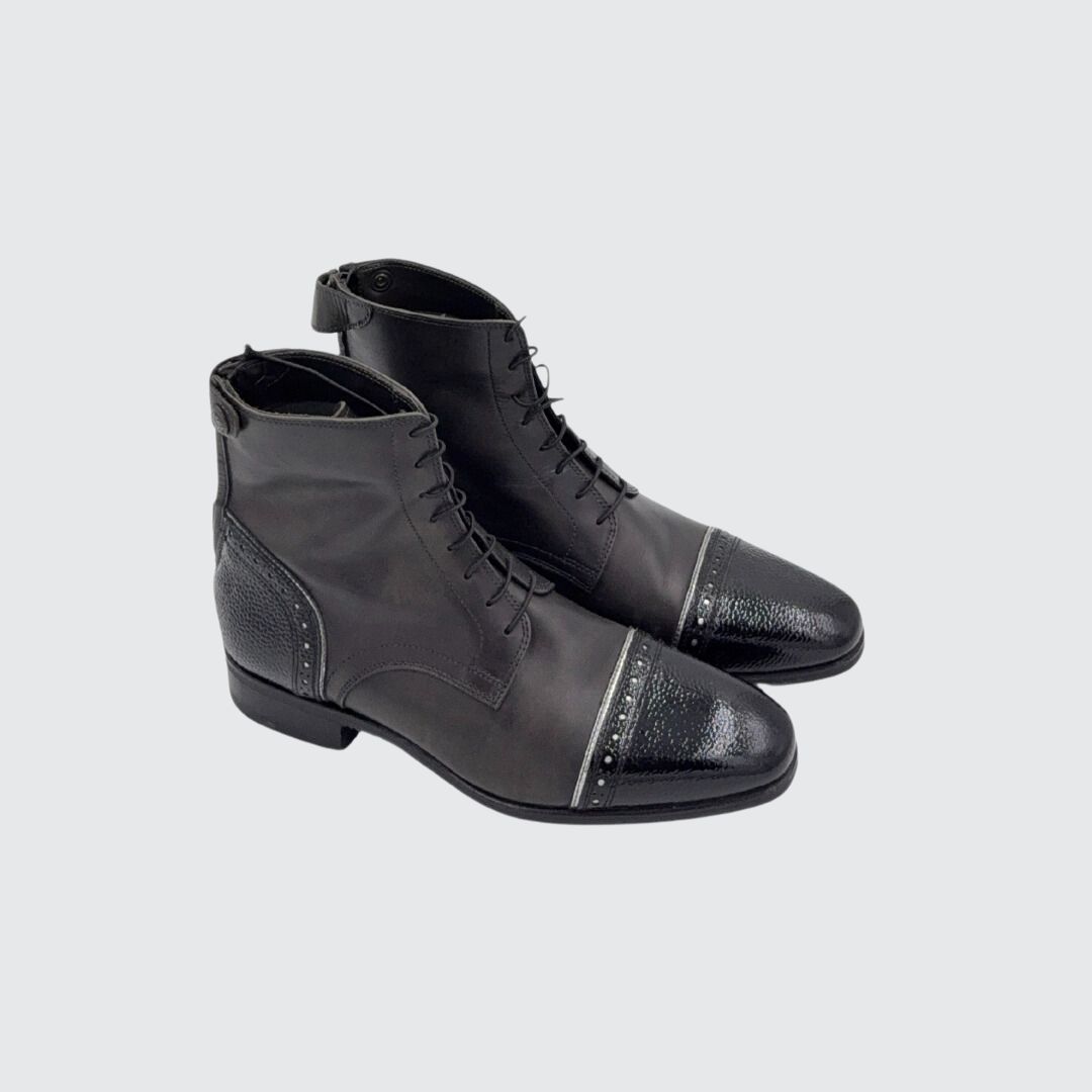 Custom ankle boots Grey model 017