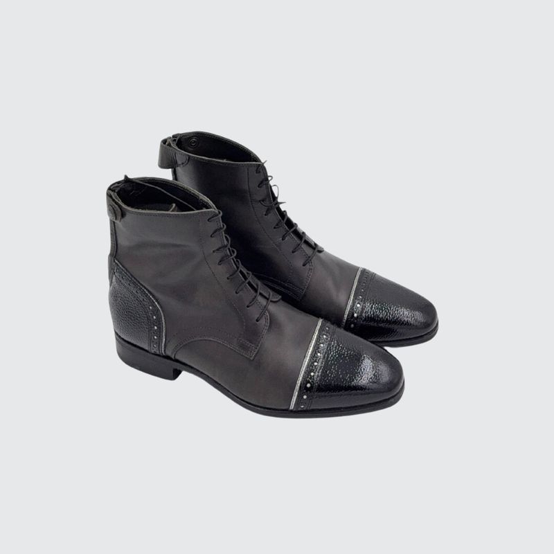 Custom ankle boots Grey model 017