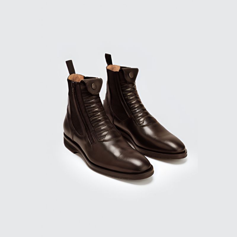 Hera Ankle Boots Brown