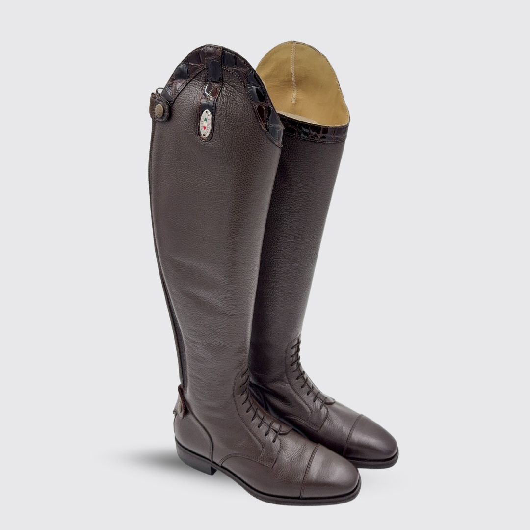 Ex-demo boots custom with brown croc top