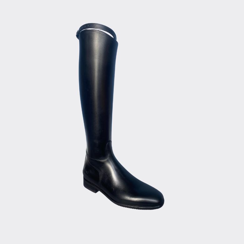 Custom Boots Boston Black Showing/ Hunter Style