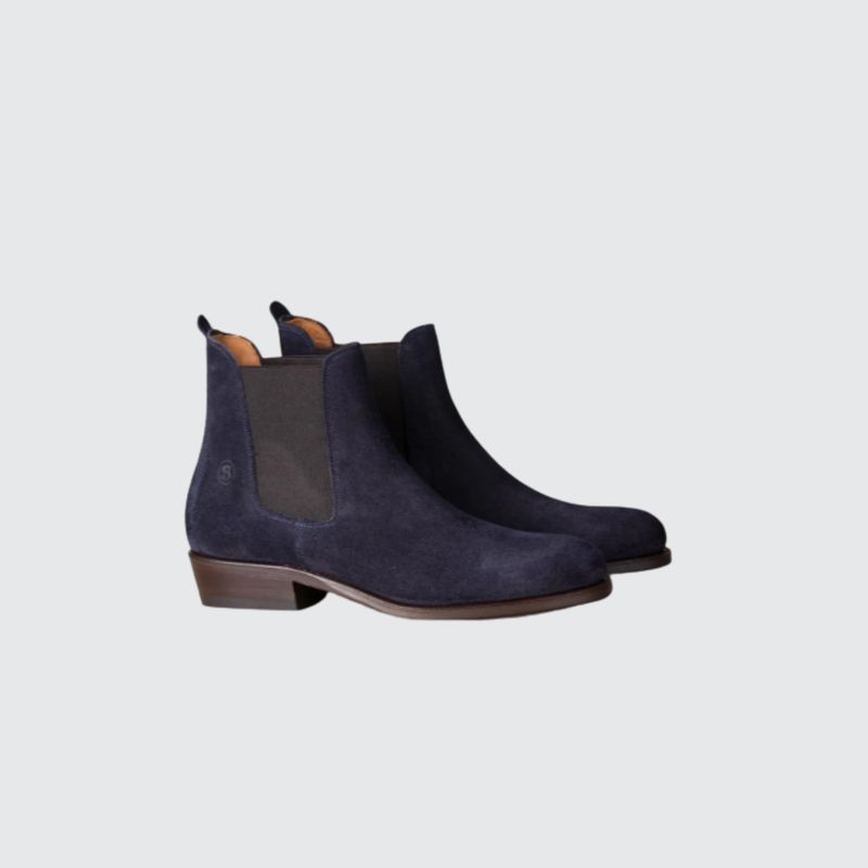 Chelsea Boot Suede Navy