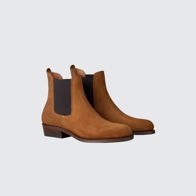 Chelsea Boot Suede Camel