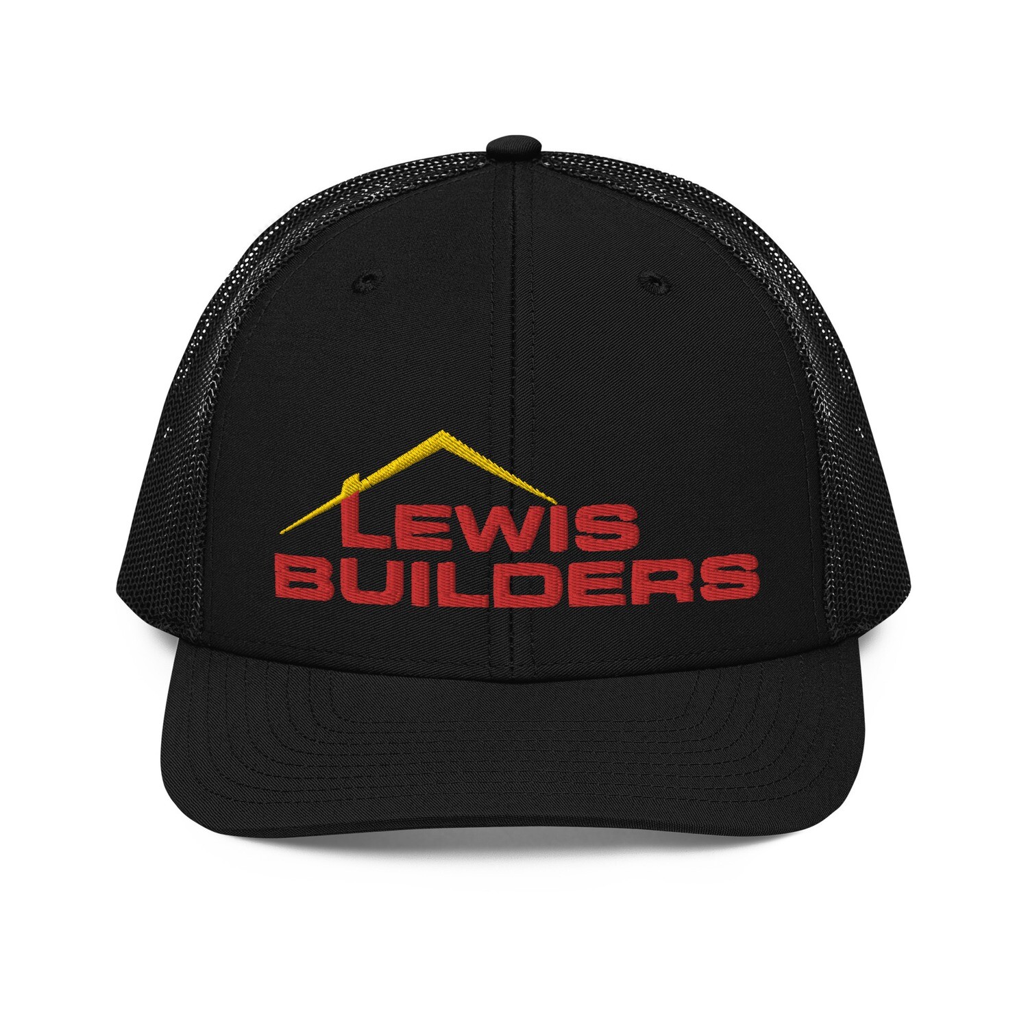 Black Richardson Trucker Cap